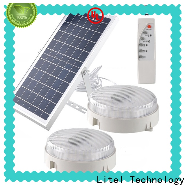 Litel Technology low cost solar powered ceiling light at discount for street lighting