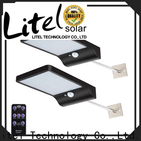 Litel Technology wall mounted solar garden lights abs for gutter