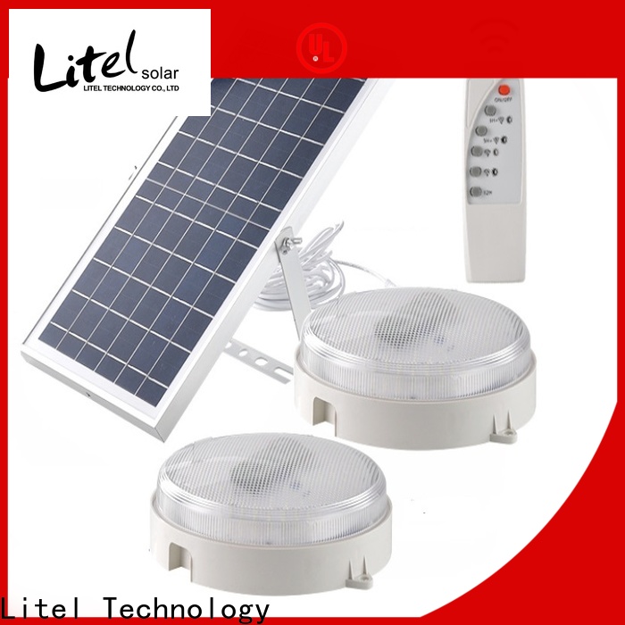 Litel Technology energy-saving solar powered ceiling light OBM for warning