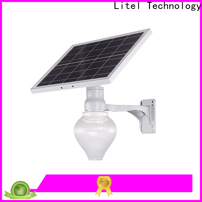 Litel Technology waterproof solar garden wall lights abs for landing spot