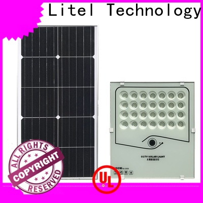 best quality solar powered flood lights remote control bulk production for patio