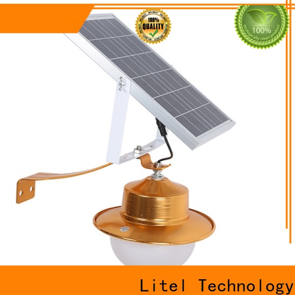 Litel Technology wall mounted solar led garden light lights for lawn