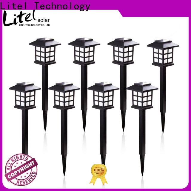 Litel Technology flame solar led garden light sensor for lawn