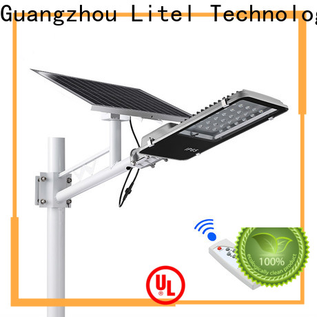 Litel Technology wireless solar panel street light at discount for landing spot