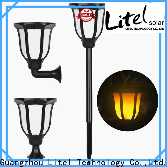 Litel Technology waterproof solar panel garden lights on-sale for landscape