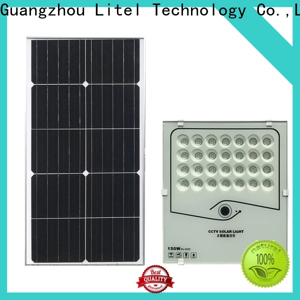 Litel Technology low cost best outdoor solar flood lights by bulk for workshop