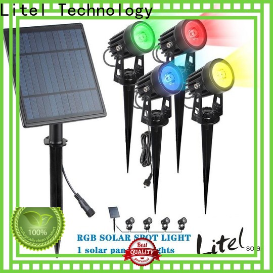 Litel Technology waterproof best solar garden lights bridgelux for gutter