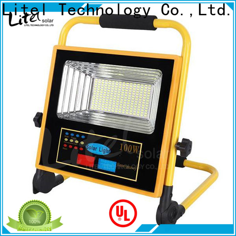 Litel Technology durable solar powered flood lights for patio