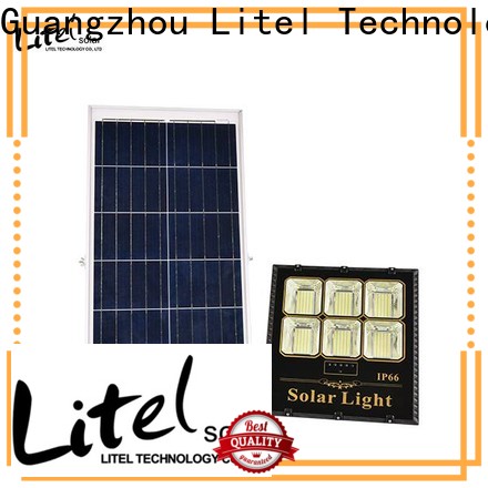 Litel Technology remote control solar led flood light for barn
