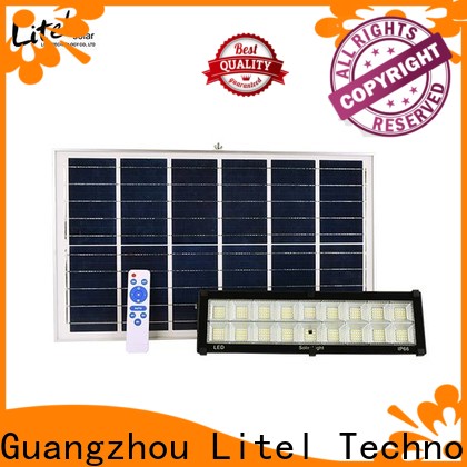 Litel Technology solar powered flood lights for patio