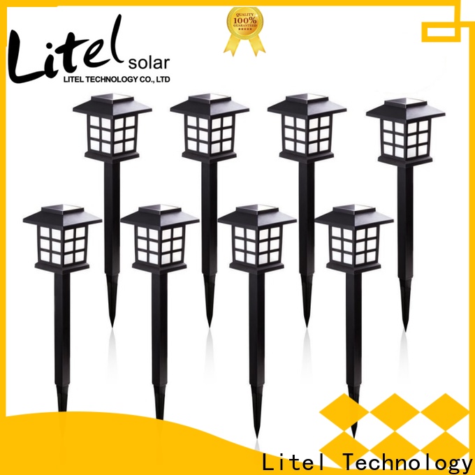 Litel Technology wireless bright solar garden lights wall for landing spot