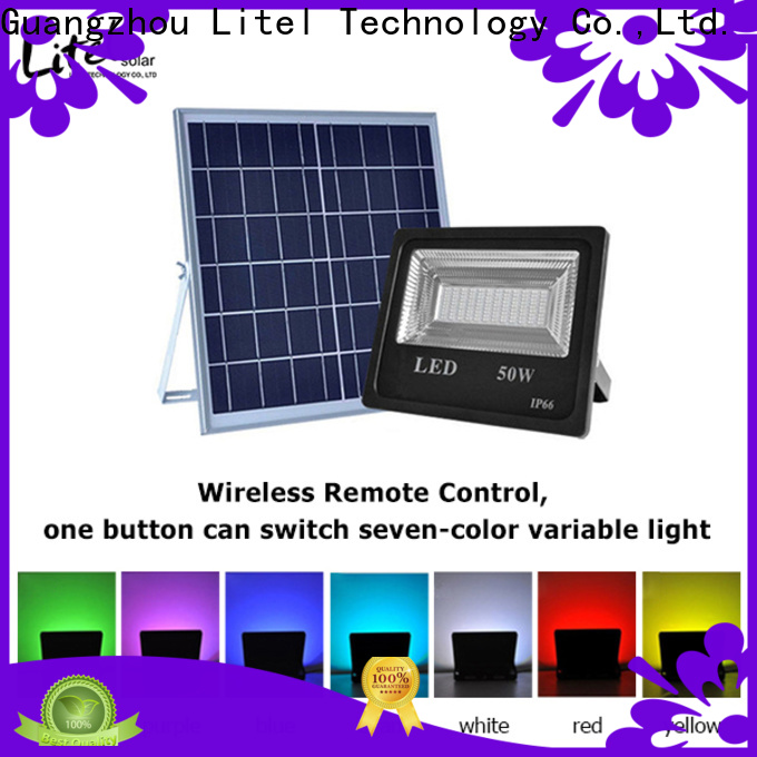 Litel Technology reasonable price solar flood lights outdoor by bulk for porch