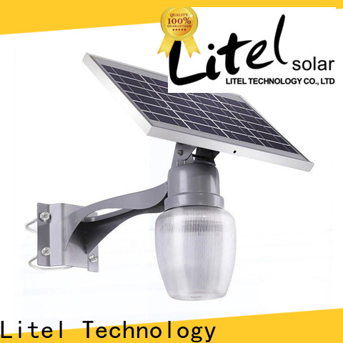 Litel Technology patio solar panel garden lights sensor for lawn