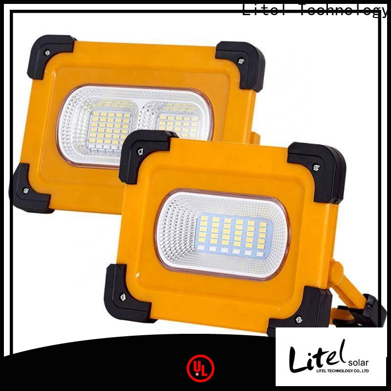 reasonable price solar powered flood lights low cost bulk production for factory
