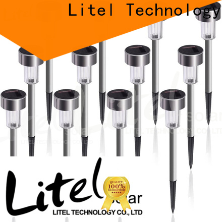 Litel Technology wireless solar led garden light walkway for gutter