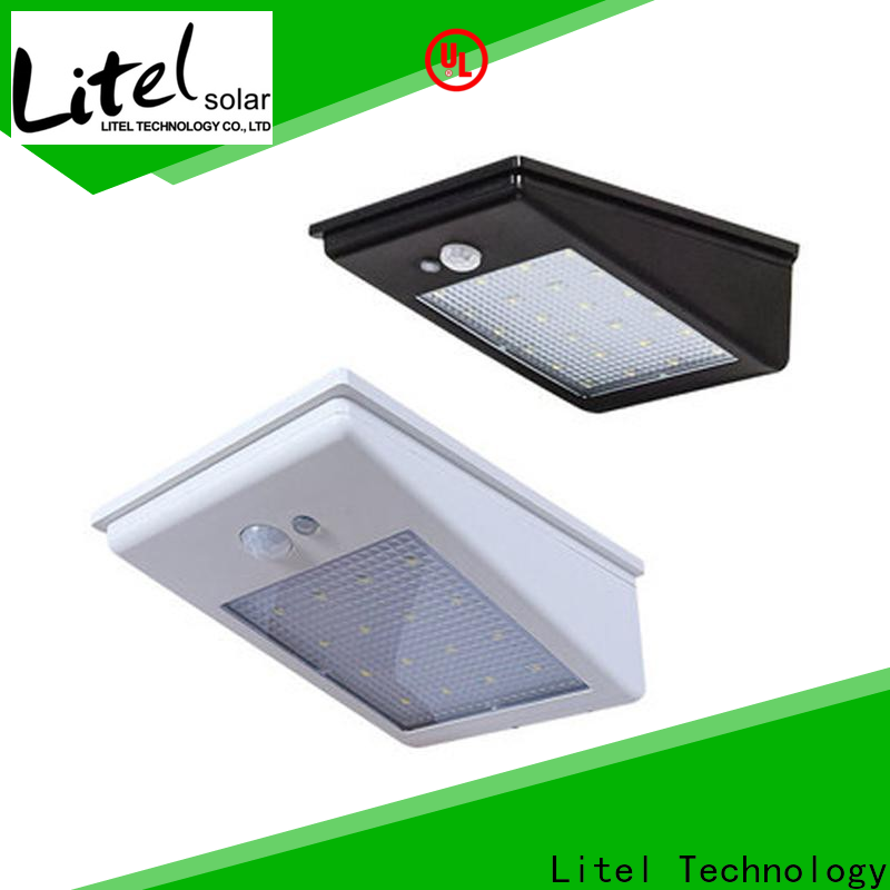 Litel Technology decoration solar garden wall lights step for garden