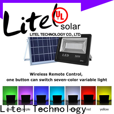 Litel Technology hot-sale solar powered flood lights inquire now for garage