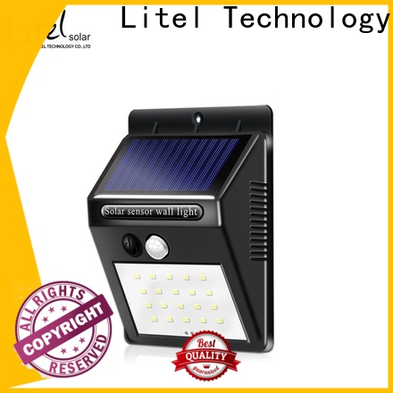 Litel Technology sensor hanging solar garden lights abs for lawn