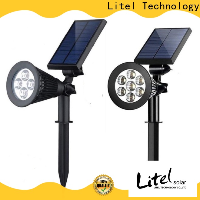 Litel Technology wireless solar powered garden lights motion for garden