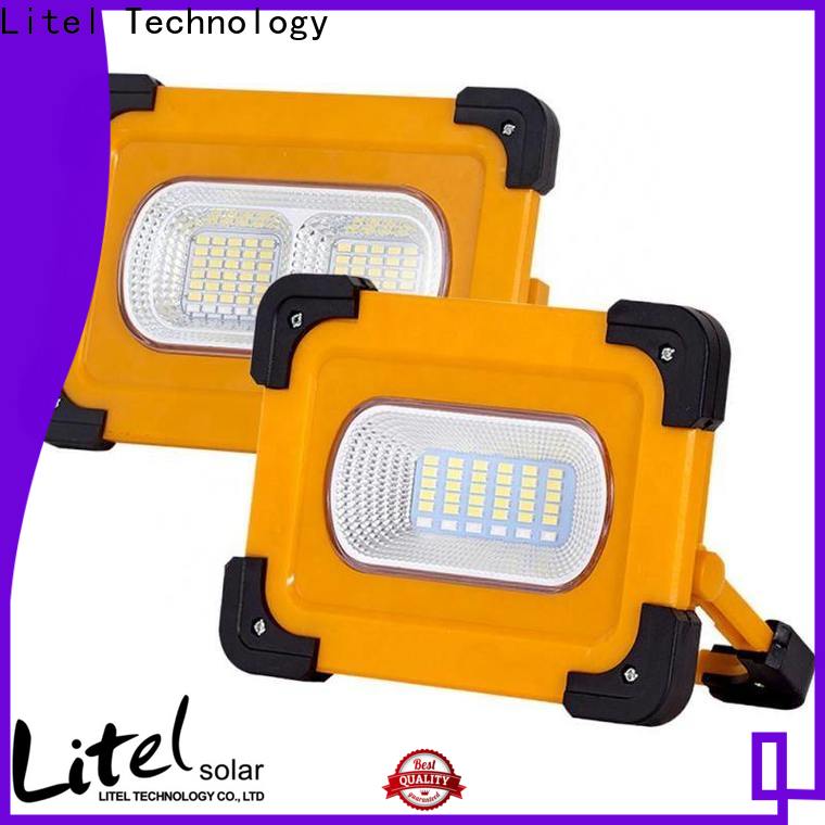 reasonable price solar flood lights durable bulk production for garage