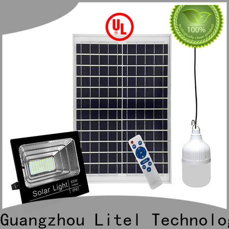 Litel Technology reasonable price best outdoor solar flood lights for workshop
