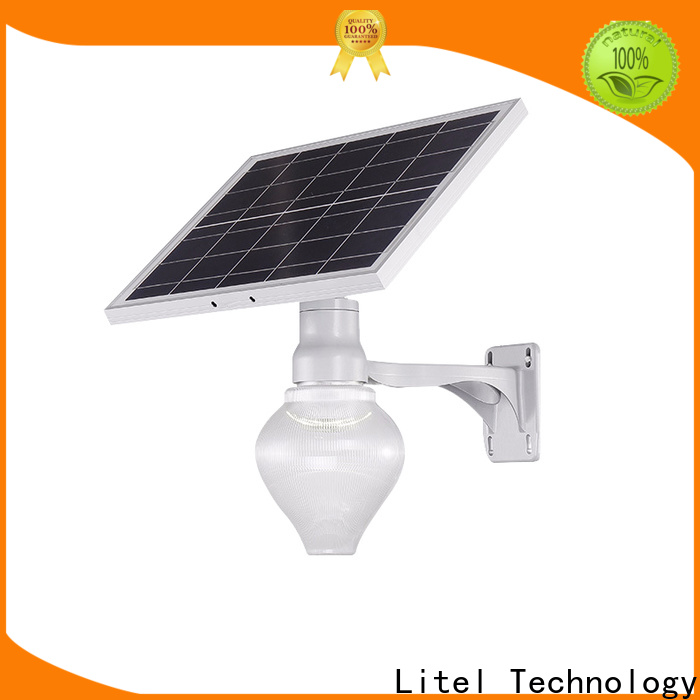 Litel Technology flickering solar powered garden lights sensor for landscape