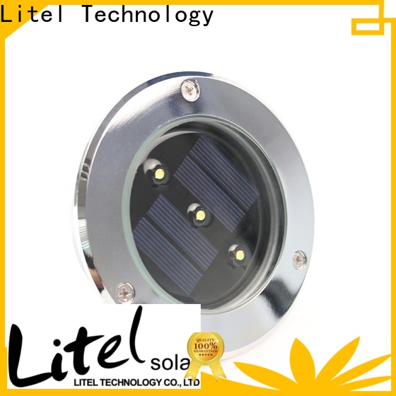 Litel Technology wall solar powered garden lights security for lawn