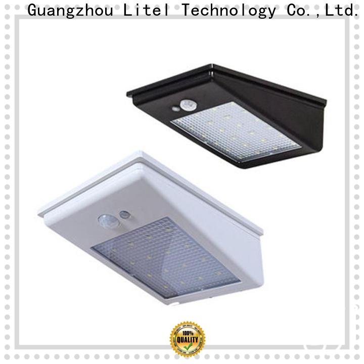 wall mounted solar led garden light spot motion for lawn