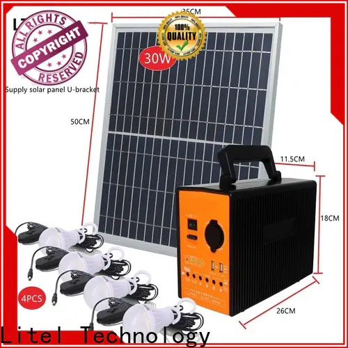 Litel Technology led solar lighting system factory price for workshop