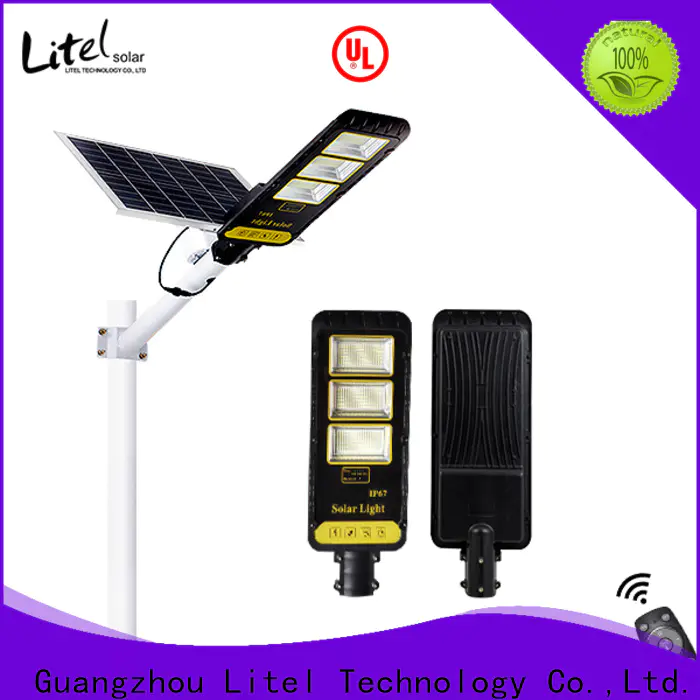 Litel Technology micro-ware 60w solar led street light for patio