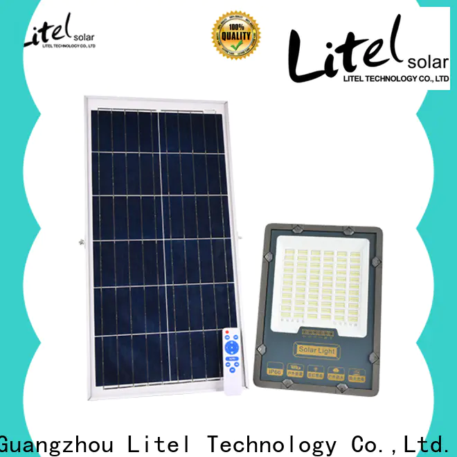 Litel Technology hot-sale best solar led flood lights by bulk for factory