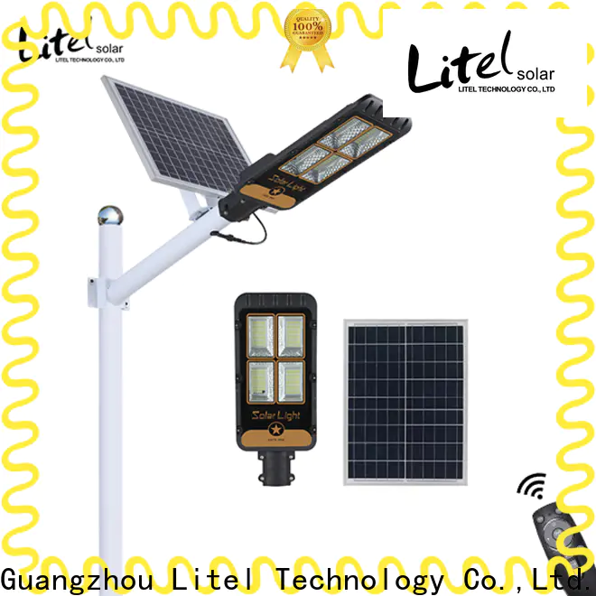 wall mounting solar street lighting system energy-saving sensor remote control for garage