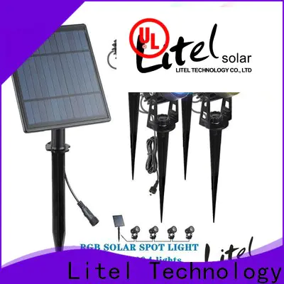 Litel Technology remote control sensor solar lights factory price for factory