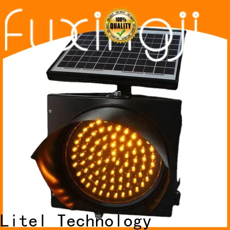 Litel Technology light solar traffic lights at discount for road