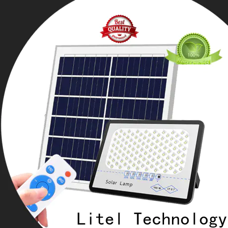 Litel Technology solar flood lights for barn
