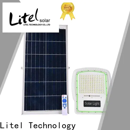 Litel Technology low cost solar flood lights by bulk for factory