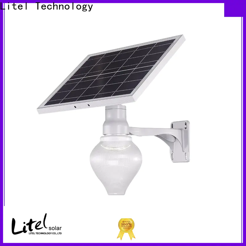 Litel Technology flame solar powered garden lights wall for garden