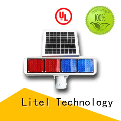 Litel Technology OBM solar powered traffic lights hot-sale for warning