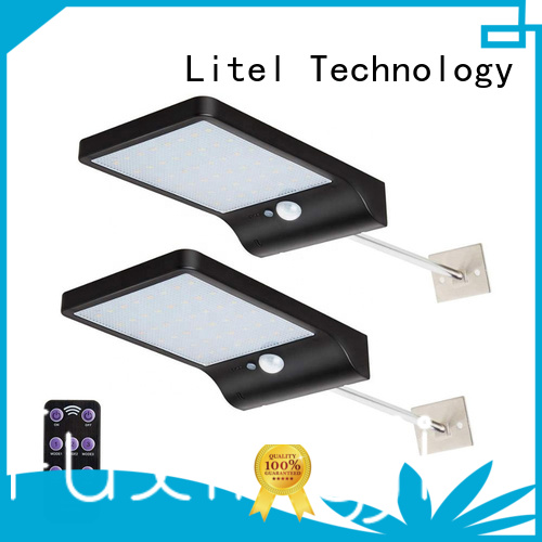 Litel Technology Flickering Solar LED حديقة ضوء خطوة للمناظر الطبيعية