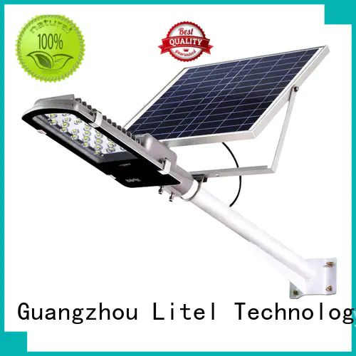 Litel Technology waterproof 30w solar led street light hot sale for lawn
