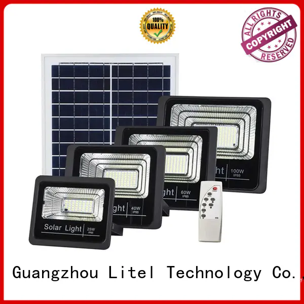 light solar flood lights outdoor control for Litel Technology