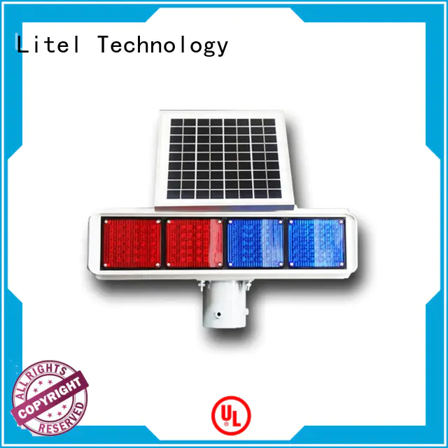 Litel Technology ODM solar traffic lights top brand for warning