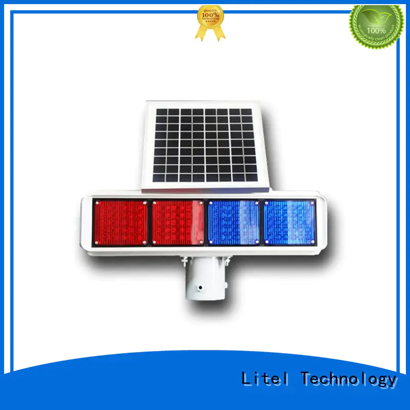 solar traffic light system bulk production for high way Litel Technology