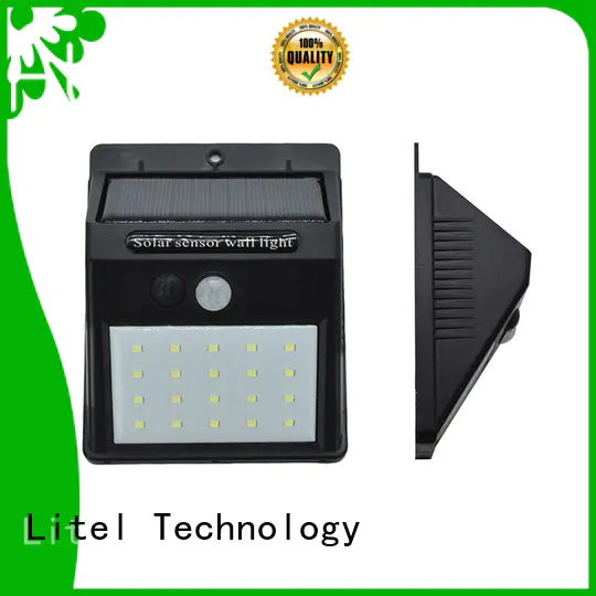 Litel Technology waterproof best solar garden lights security for gutter