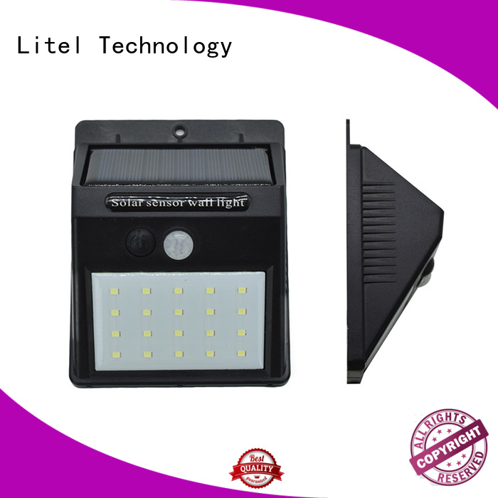 Litel Technology waterproof outdoor solar garden lights lamp for garden