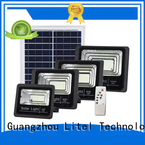 Litel Technology best quality solar flood lights by bulk for patio