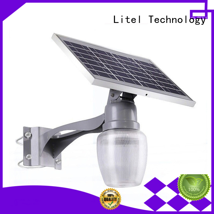 Litel Technology mounted bright solar garden lights decoration for landscape