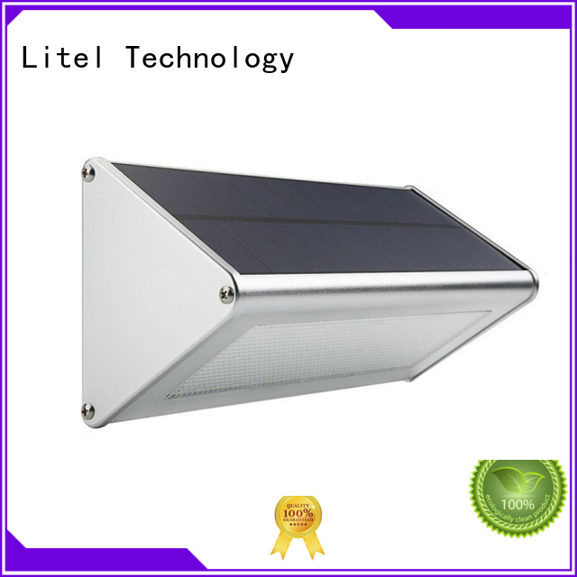 patio solar panel garden lights garage for gutter Litel Technology