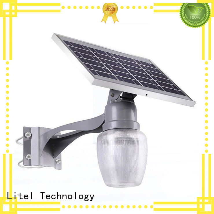 Litel Technology мерцание качества солнечных садовных огней беспроводной для желоба