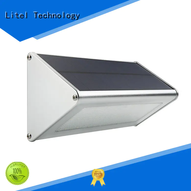 Litel Technology patio solar powered garden lights flame for lawn